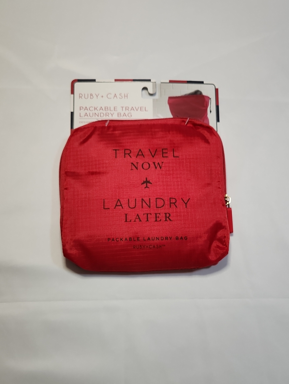 Ruby + Cash Packable Travel Laundry Bag